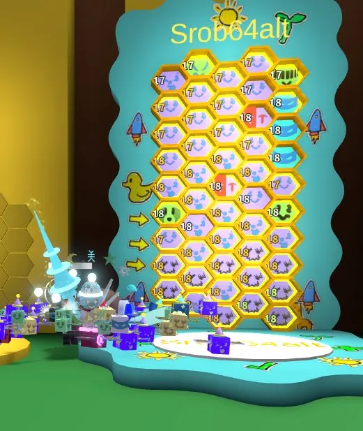 bee swarm simulator account (description), Accounts