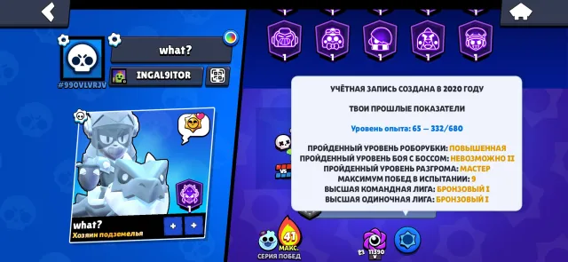 Oalsmdnsxjsosjdjidd, trophies 33000, brawlers 86