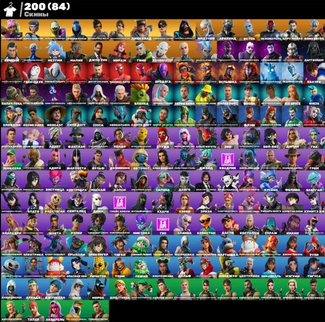 🎯200 SKINS 🎯✨147 TANZE✨💥219 PICKAXE💥⭐AUTOMATISCHE ÜBERGABE⭐📫VOLLER ZUGRIFF📫, Verkauf, Skins 200