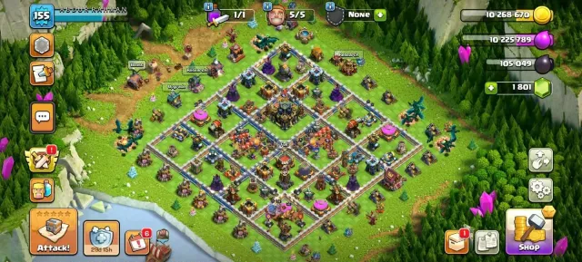 TH17 RARE MAX ID | HERO: 40-49-42-23-25 | GG, SPIKEY BALL, FROZEN ARROW | 690+ CWL MEDEL, 17 TH Main Village