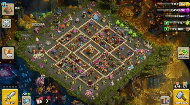 ⚡ AUTO DELIVERY 🟠 WITH EMAIL 🟠 95% FULL 16 TH 🟠 HEROES 83/90/52/62/39/12 🟠 1100 GEMS 🟠 13 HERO SKINS 🟠, 16 TH Home Village, 9 TH Builder