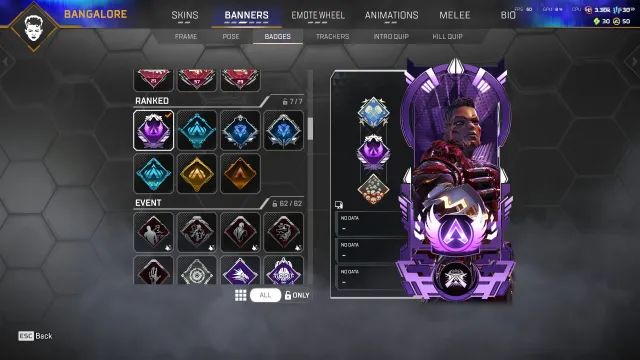 「OGE」7x Heirloom Master 2x, Мастер, 400 уровень, Реликвия: Есть