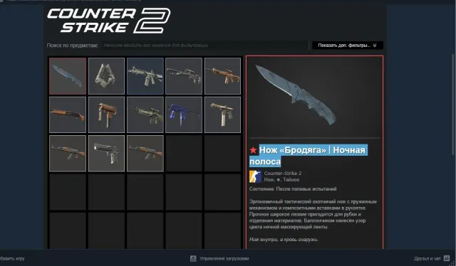 selling a faceit account with verification in inventory Knife "Wanderer" | Night stripe, Sale, With inventory, Has PRIME, FACEIT, 2181 ELO, Registered: Yes
