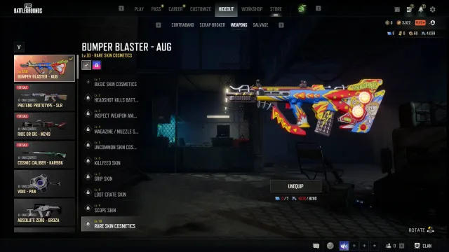 ✅RANKED READY 197 LVL🔥AUG BUMPER BLASTER🔥PLAYERUKNOWN'S SET🔥30+ ОРУЖИЙ💥ОДЕЖДА💥BLUE SMOKE, Есть BATTLEGROUNDS Plus