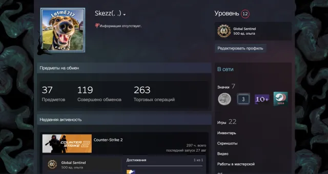 🌈PRIME STATUS💎ИДЕАЛЬНО ПОД ОСНОВУ 🟧ОТКРЫТ PREMIER🟥12 LVL STEAM + ОФОРМЛЕНИЕ🟩💎🔥, Продажа, Инвентарь пуст, Есть PRIME