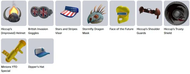 ОЛД/OLD 2015 | Hiccup’s (Improved) Helmet + Hiccup’s Shoulder Guards, Продажа, Voice chat: Нет