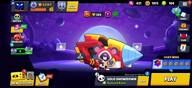 [62K Trophies] 104 Brawlers ★ 48 HYPERCHARGES ★ Manga Kenji & Nightbringer Edgar ★ Full Access, 62000 кубков, 104 бравлеров, 48 праймов