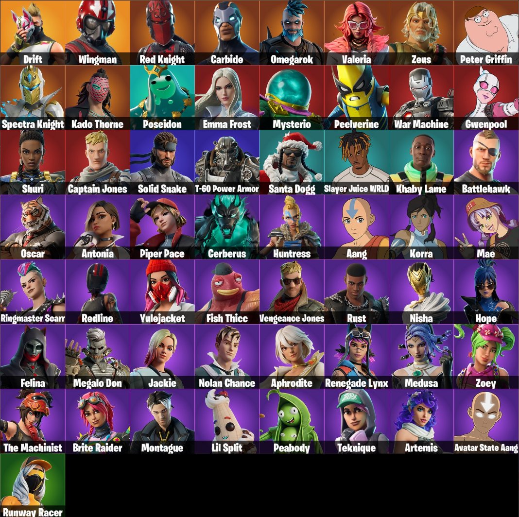 🎨 78 skins | 🌟 Fortnite account