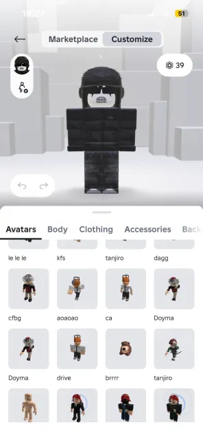 Акк в роблоксе, Продажа, Voice chat: Нет