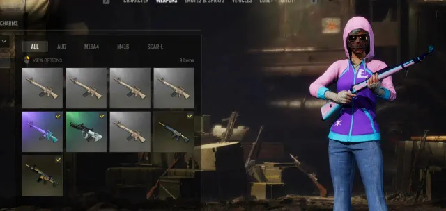 pgi title wraps + nickname change | lumi hoodie + kar98k |, Есть BATTLEGROUNDS Plus
