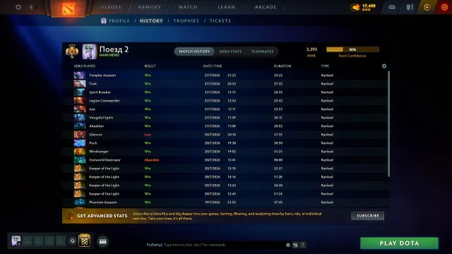 🧡MAINPOOL🧡 LEGEND 3 🧡3300 MMR 🧡 7800bhv🧡, Sale, 3300 MMR, 7800 Behavior score, 7800 вежливости, 1300 games, 1300 hours