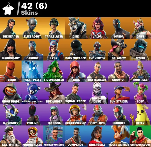 The Reaper | Elite Agent | Trailblazer | Take The L | Take The Elf, Verkauf, Skins 42