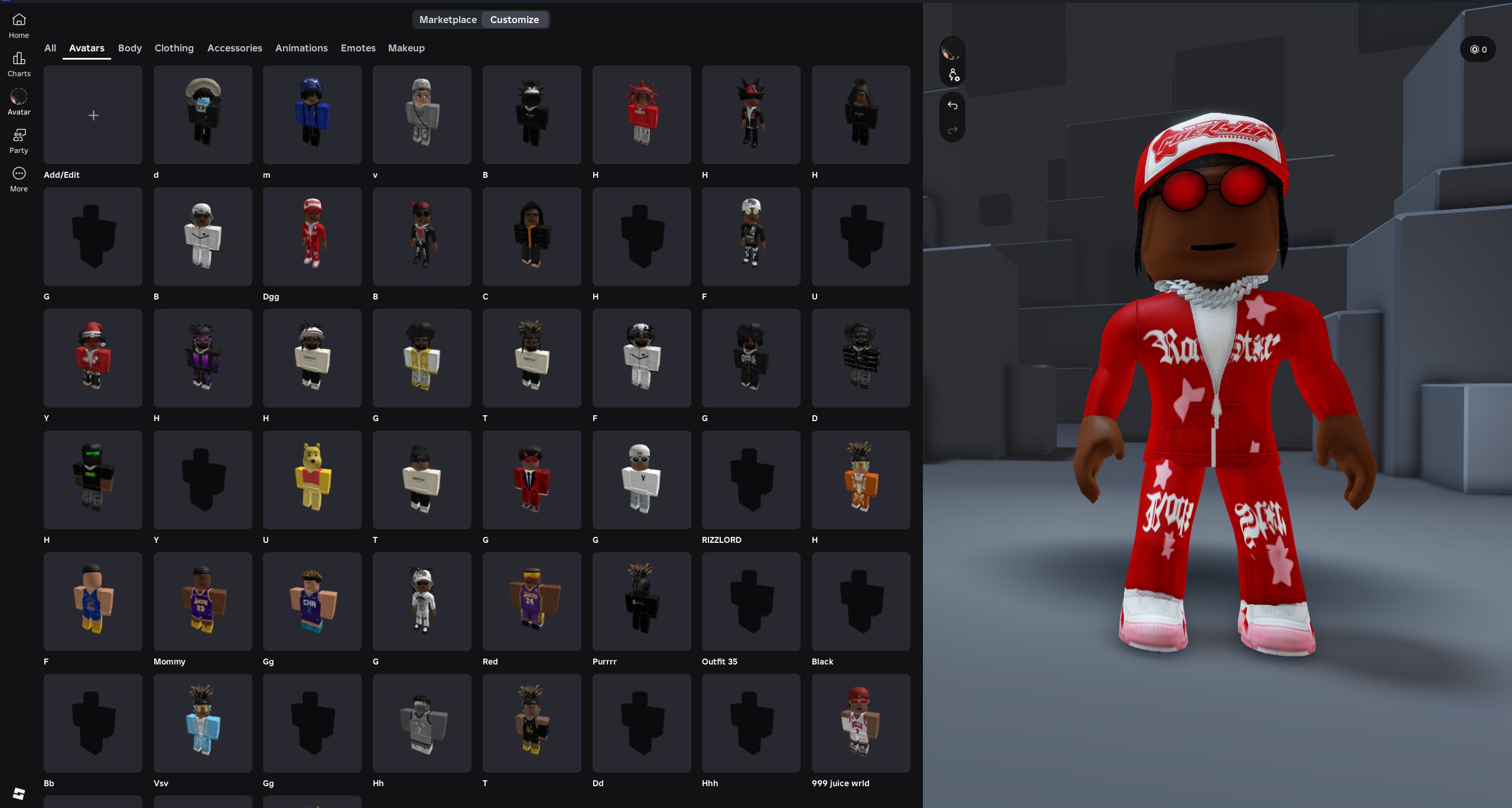 ⭐️35K TOTAL|FAT ACC|MALE SKIN|STEAL A BRAINROT⭐️, Sale, Voice chat: No