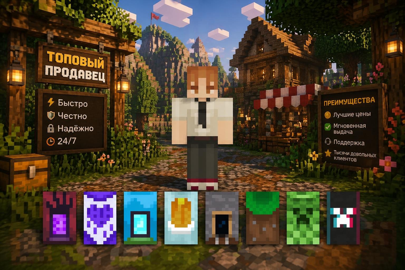 ⭐Java+Bedrock+8 Capes | Hypixel Available (NO BANS) | Email+Nickname Changeable, Sale