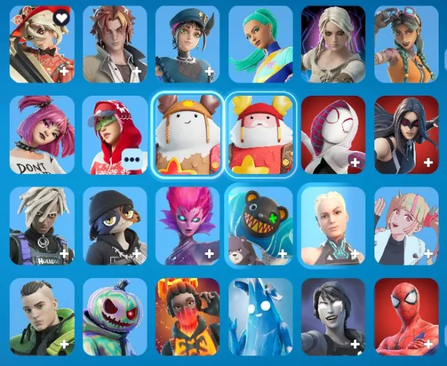 Account in Fortnite, Verkauf, Skins 111