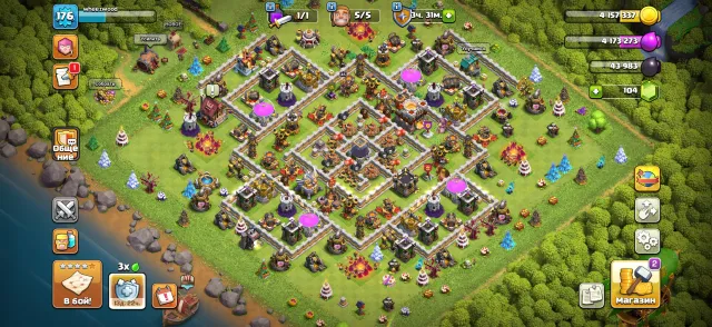 🔥 TH11 | TREES FROM 2015 | OLD RARE OBSTACLES | LOTS OF MAGIC ITEMS | LINKING 🔥, 11 TH Home Village, 6 TH Builder Base