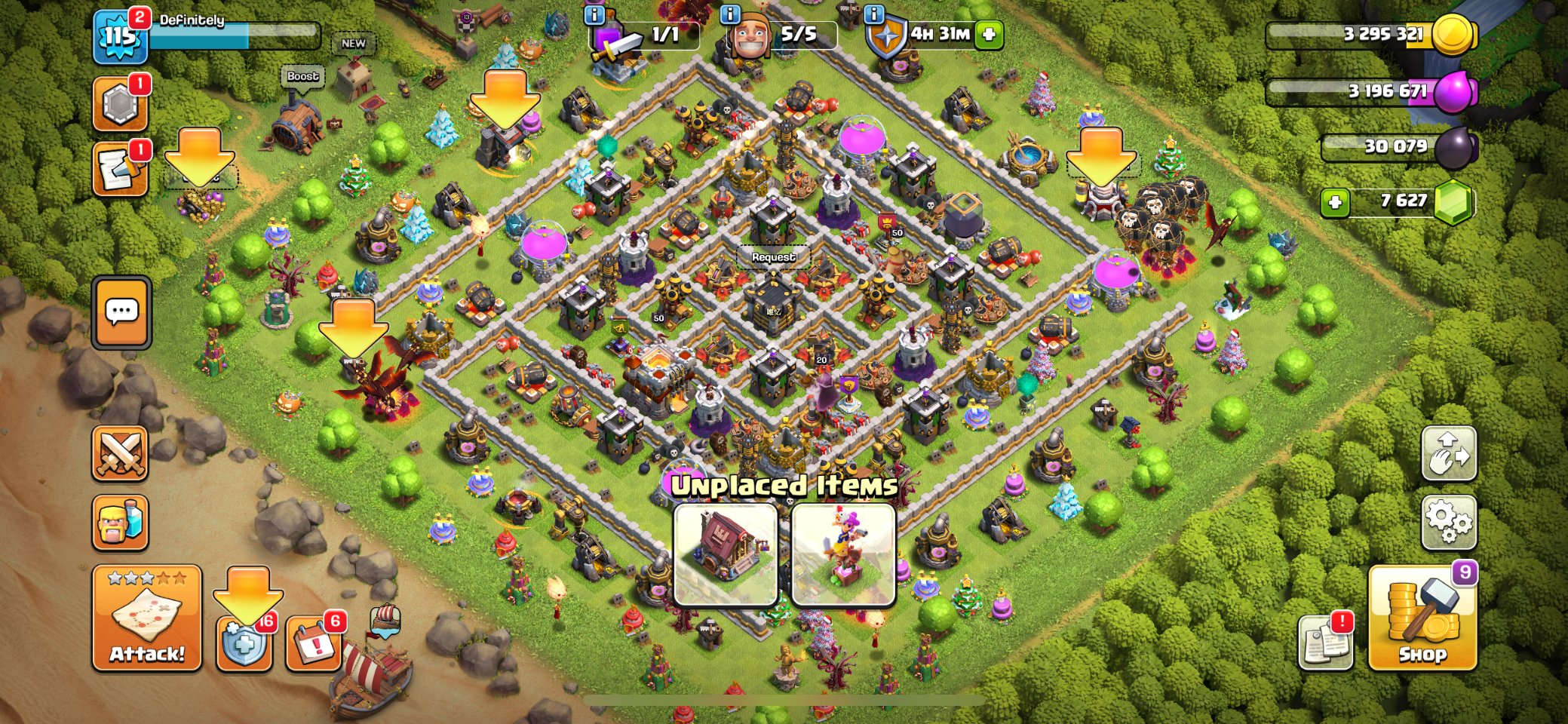 ✨ TH 11 eng ✨ Heroes 50/50/20 ✨, 11 TH Main Village