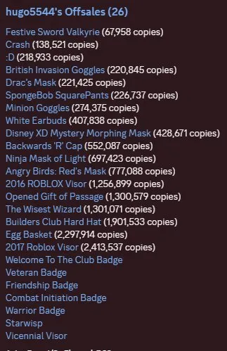 2012 I ❤️Festive sword valkyrie + Beast mode bandana + Roblox Plus until November 17 24K Total, Sale, Voice chat: Yes