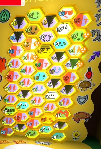 🔴FULL GIFTED RED HIVE🔴 | 🔴50 bees🔴 | ⚡19-20 LVL | 🐝2.6 qd total