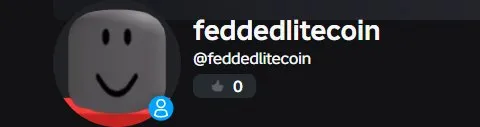 ⭐RARE USERNAME⭐ @feddedlitecoin NEWLY MADE ✅FAST ✅, Продажа, Voice chat: Нет