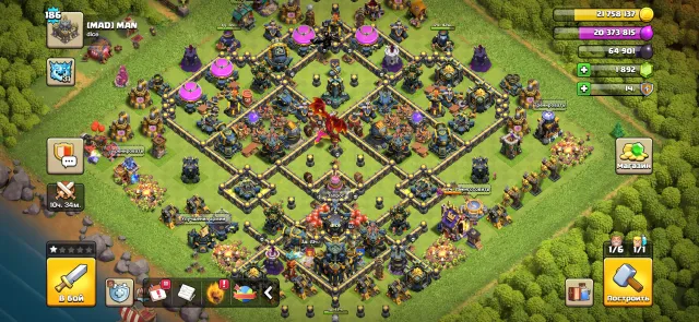 Full account 95% 1000 league medals, 17 Town Hall of the Home Village, 10 Builder Hall