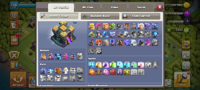 💝⚡Th 14 | 5 Builders | + MAIL | WARRANTY | AUTO ISSUE | RASHERSKY💝, 14 TH Main Village, 7 TH Builder, 14 TH Main Village, 7 TH Builder