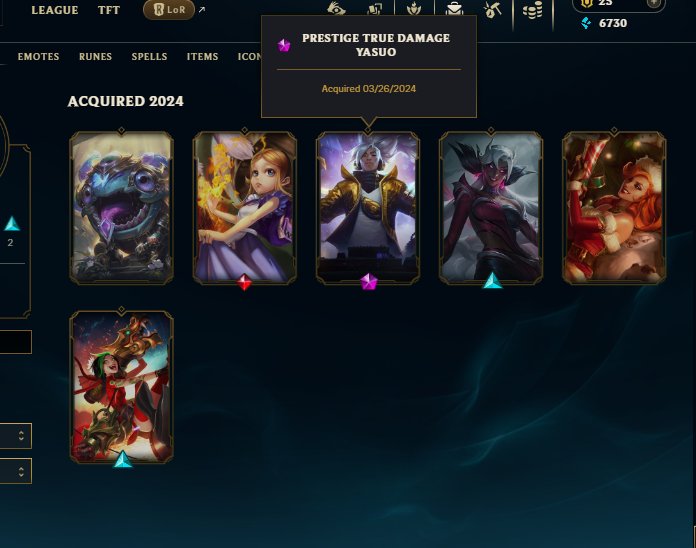 EUW✅UNRANKED✅S14 Emerled lll✅PRESTIGE TURE DAMAGE YASUO, Sale, level 36, champions 29, skins 6, Unranked
