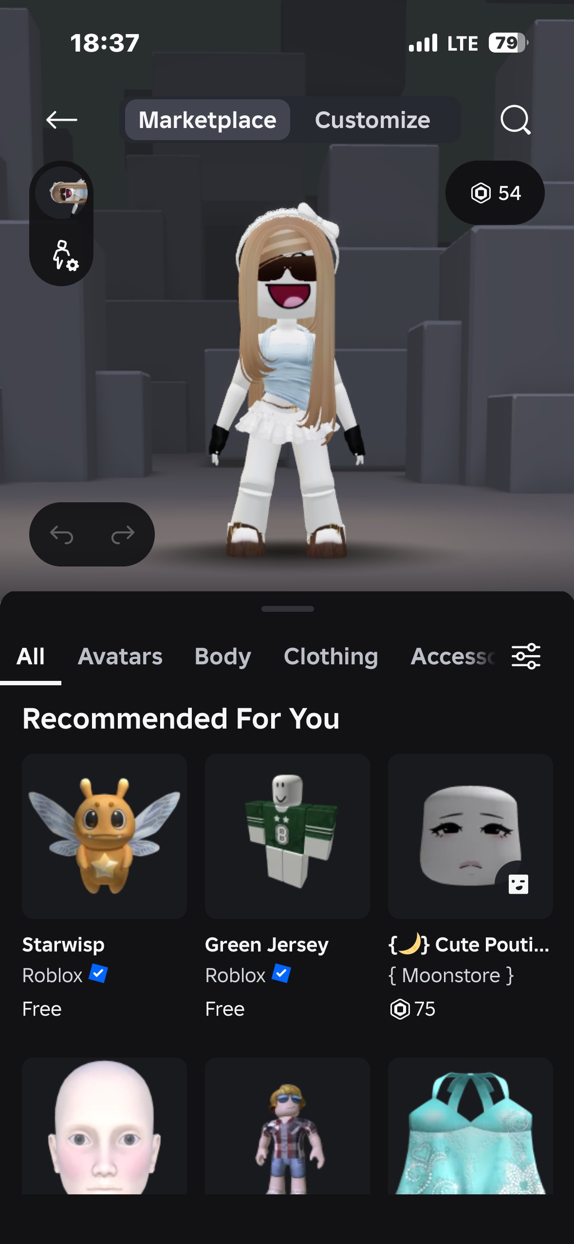 SUPER DONATED ACCOUNT FOR GIRL(check description😋), Sale, Voice chat: No