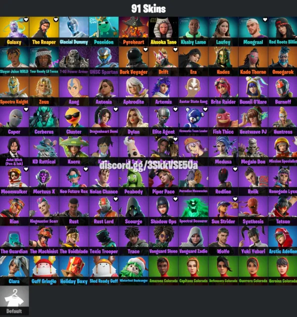 Galaxy/Reaper/Drift/Elite agent/Rust lord/Sun strider/Take the L//Dark voyager/Ронин/Гэлакси/, Продажа, скины 91