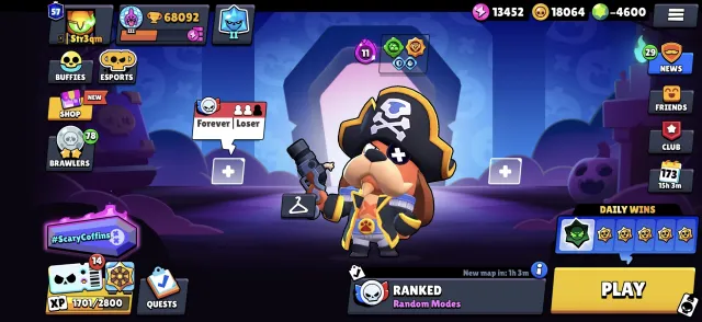 🔴Donated account🔴🔴3 3 Prime🔴🔴8089 elo peak🔴 🔴 Bought 6 BP+🔴, 68092 trophies, 107 brawlers, 57 primes