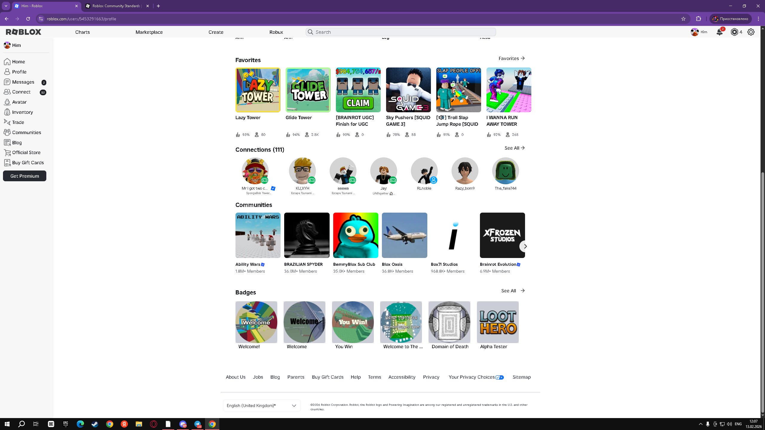 ACCOUNT VERY PUMPED FAT ACCOUNT FOR A BOY 15000 DONATE CHECK DESCRIPTION, Sale, Voice chat: No