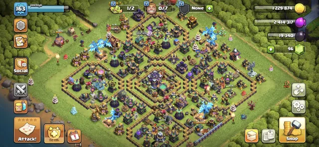 🏰15TH🏰👑HEROES 85/85/60/60/30/7👑⭐NICE UPGRADING⭐🔮9 EPIC EQUIPMENT🔮 +4800 gems💎, 15 TH Родной Деревни, 9 TH Строителя