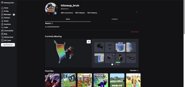 🔥Male account 14k inventory 25k total 2016, has full builder club. Old skin🔥, Sale, Voice chat: No