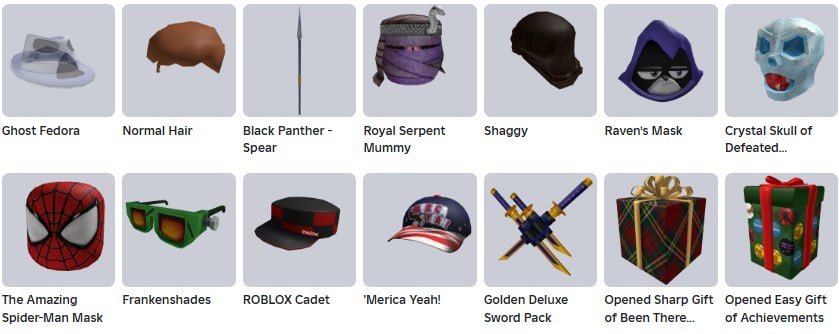 2013 | Ghost Fedora + Black Panther - Spear + 1K RAP + 2K Followers + Digit Username, Sale, Voice chat: No