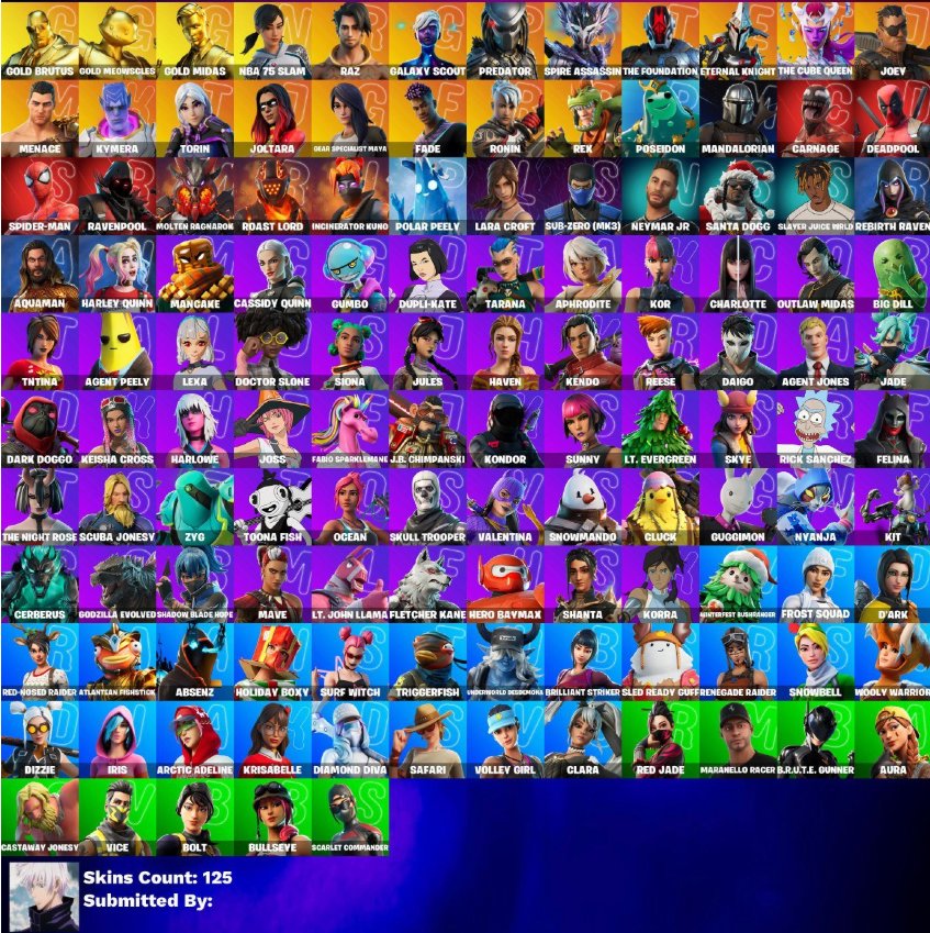 CYBER ACCOUNT EMAIL LEVIATHAN RAIDER OUTLAW GOLD MIDAS CUSTOM THE BEST ON THE MARKET GUARANTEED, Sale, skins 125