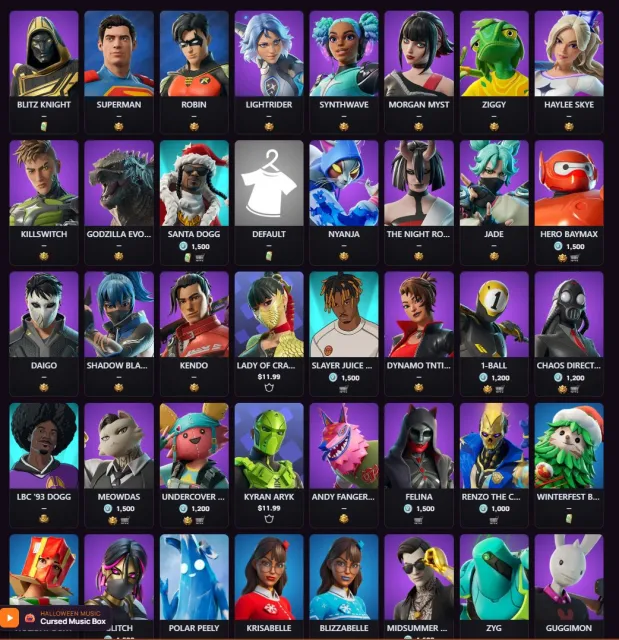 🎮 Fortnite Persönlicher Account | 108 Skins | Tony Stark | Lara Croft | Rick Sanchez | 150+ Spiele Epic Games, Verkauf, Skins 108