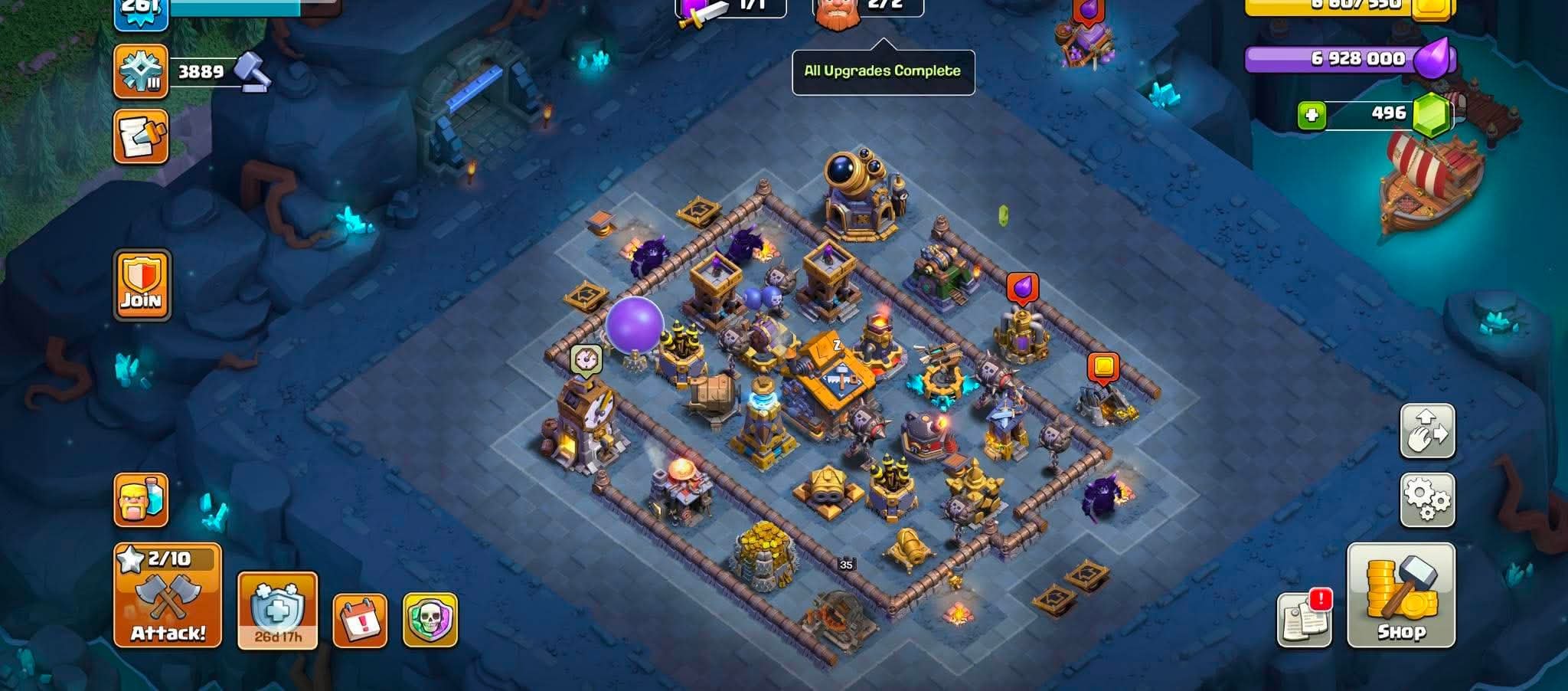 Th 18 Max type⚡6 hero max⚡Blacksmith max 327 stary ores 🌟 Bh 10 max Gd skin sceneries, 18 TH Main Village, 10 TH Builder