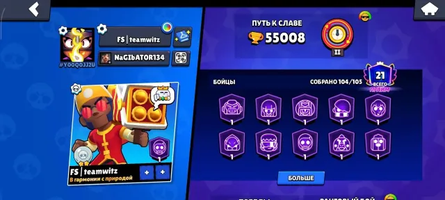 Shhshs sbsbsbs sbbdbxnd d bdndbd dbdbdnnsd, trophies 50000, brawlers 104, primes 21