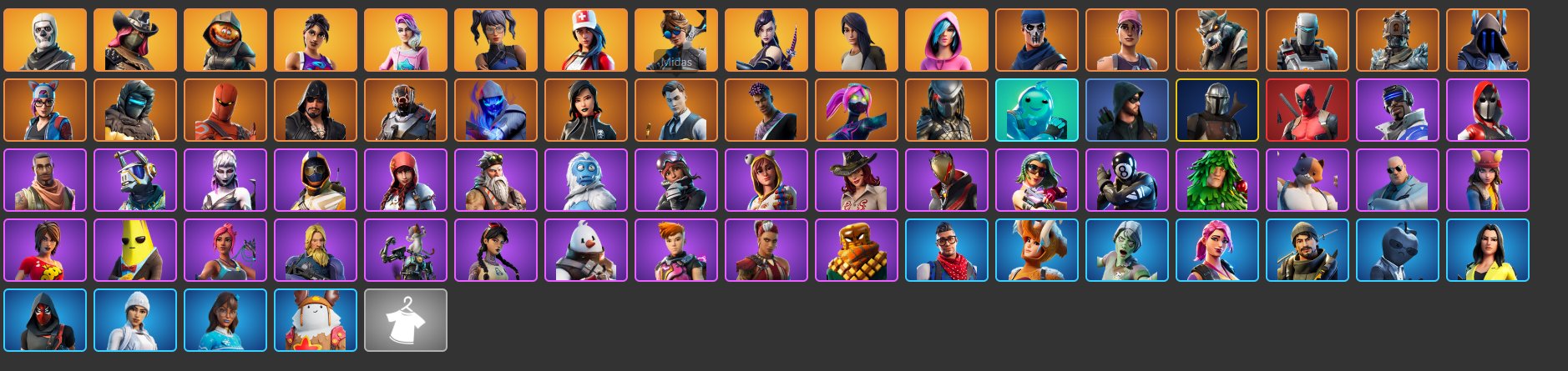 WORLD WARRIOR || PVE || OLD ACCOUNT, Sale, skins 72