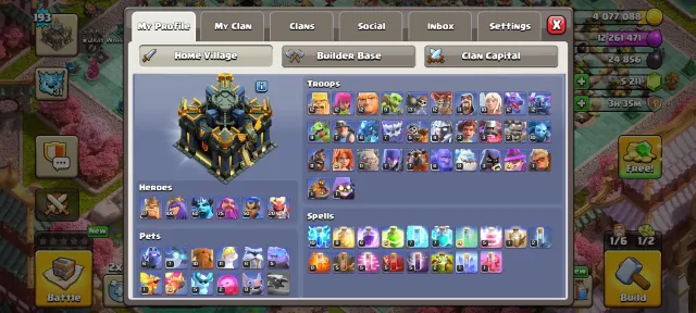 Th17 max 4 hero max on th 17, 17 TH Home Village, 10 TH Builder Base