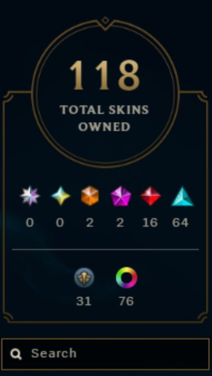 old account rare skins, Sale, level 692, skins 118, Gold