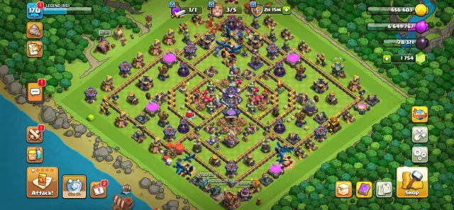 ☑️TH 15 close max☑️ || 75-81-43-62-33-4 || 🚨Best Equipments 🚨|| 448 CWL medal 🥇, 15 TH Main Village