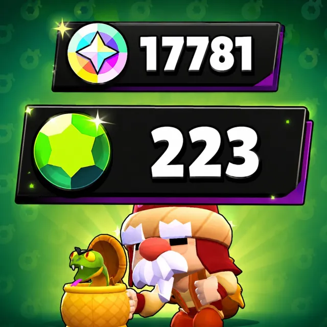 Cheap and juicy account, 14907 trophies, 75 brawlers, 1 prime