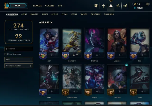 level 100 - 151 champs - 80 skins, Sale, level 100, champions 151, skins 80, Platinum
