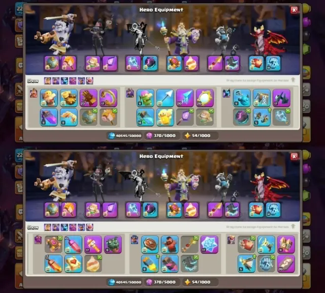 TH 18➤6 Hero max➤Profile Very Good➤7 epic max 1 lvl 23➤60% discount shop➤Local : Bangladesh, 18 TH Родной Деревни, 10 TH Строителя