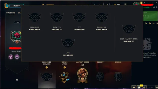 EUNE 🌎 RANKED READY✅350RP✅ 30 LVL 10WIN {Unopened Loot} Unverified, Sale, level 30, champions 12, skins 2, Unranked