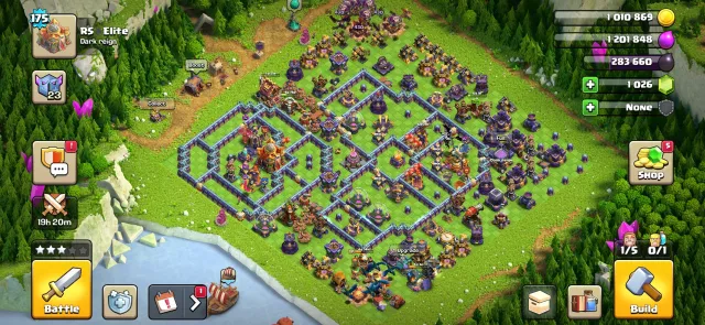 Top account with top gear and upgrades, 16 Town Hall Native Village, 8 Builder Hall