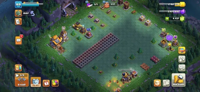 😻TH15 | 🌀Lvl 168🌀 | 💸Heroes: 48|51|47|38|32|8💸 🐥4437 Gems🐥 🛠6 Builders🛠, 15 TH Main Village, 10 TH Builder