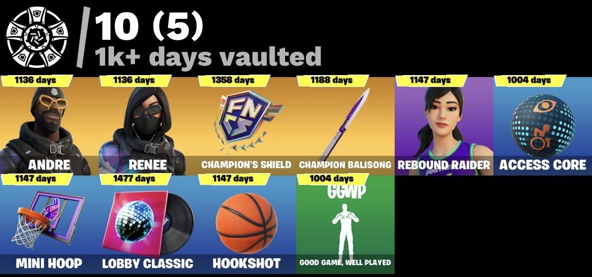 sell fortnite account 4000pr + div 1 / 14 events ready / 366 skins, Sale, skins 366