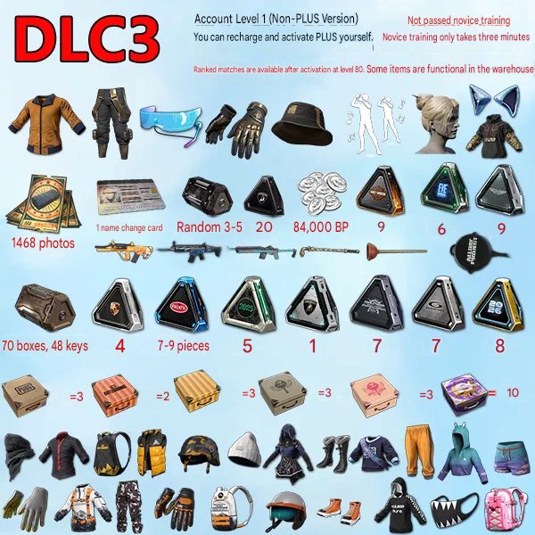 🎫 1390-1490 COUPONS | 🆔 NAME CHANGE CARD | 👕 XINGHUN SET | 📦 230+ TOTAL CRATES, No BATTLEGROUNDS Plus
